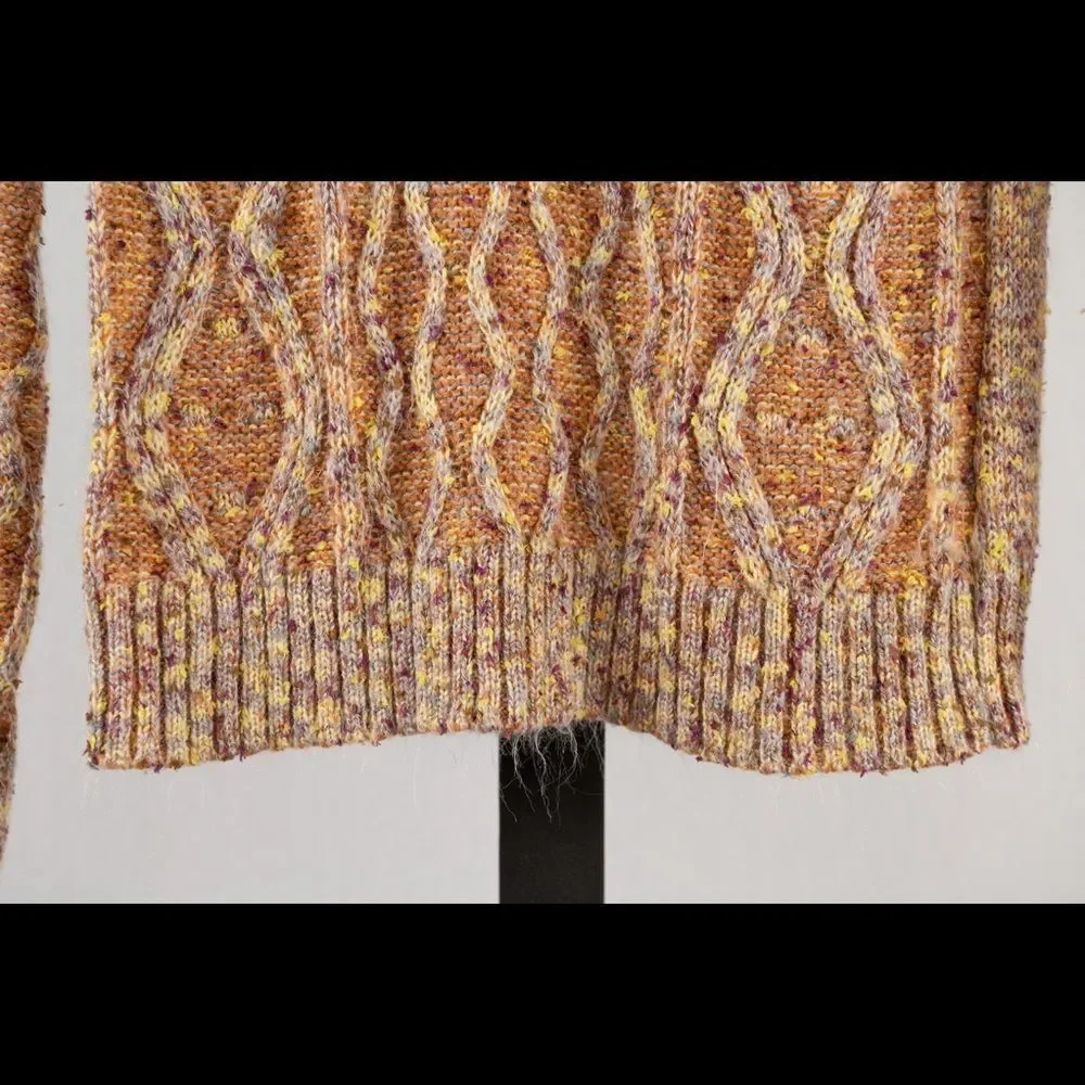 Louna Orange Multicolor Sweater size S